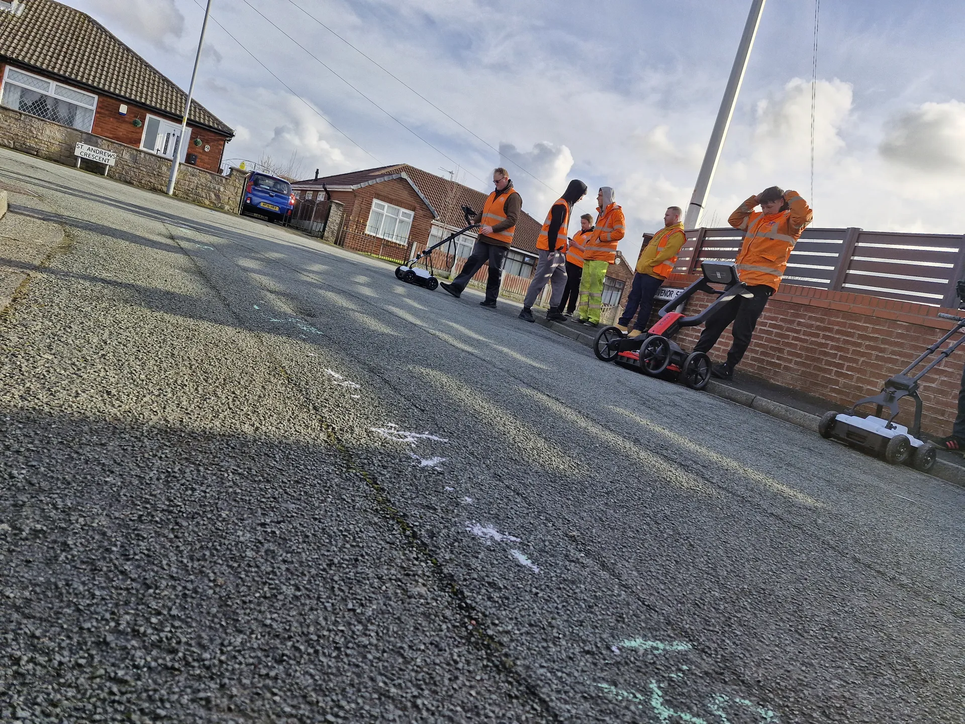 Ground penetrating radar practical training Bristol