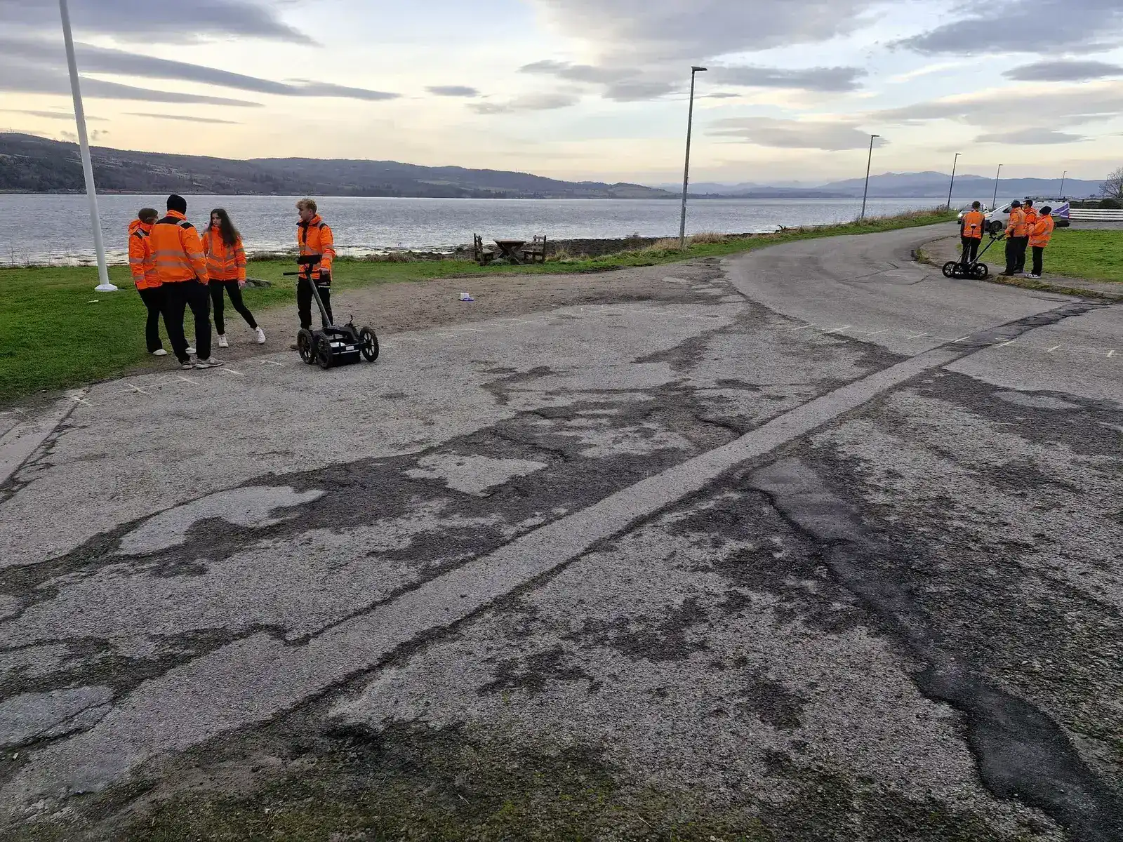 MALA GPR utility survey equipment