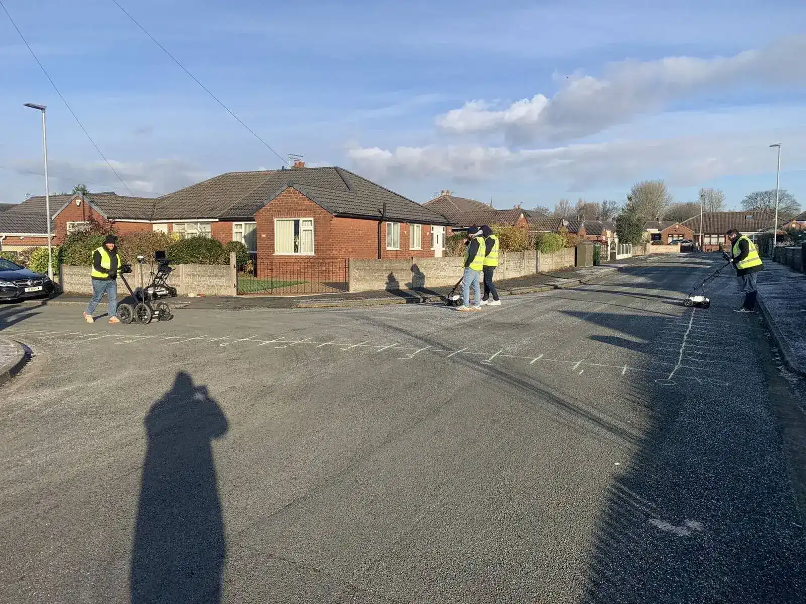 Ground penetrating radar survey training