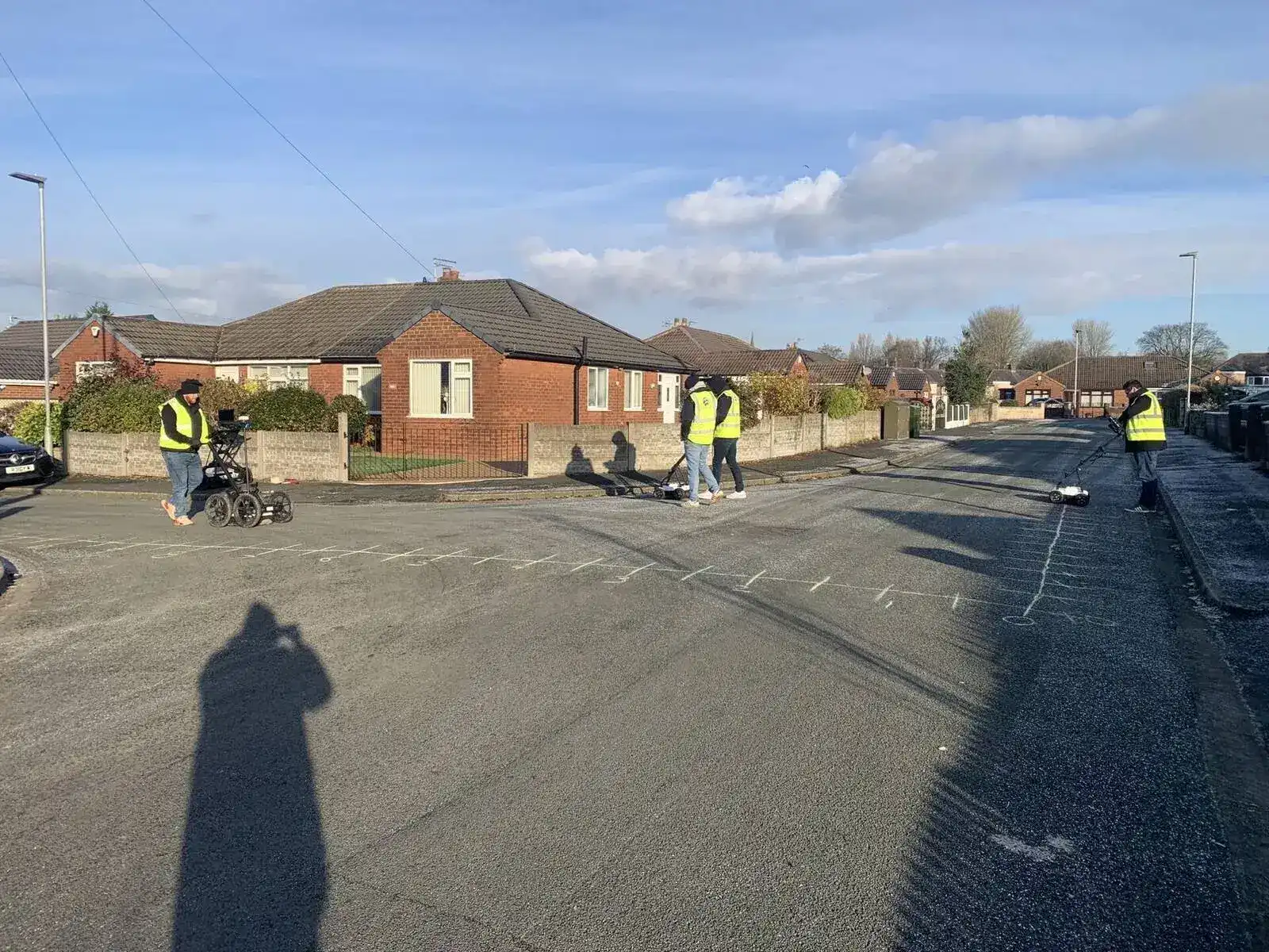 GPR training equipment demonstration