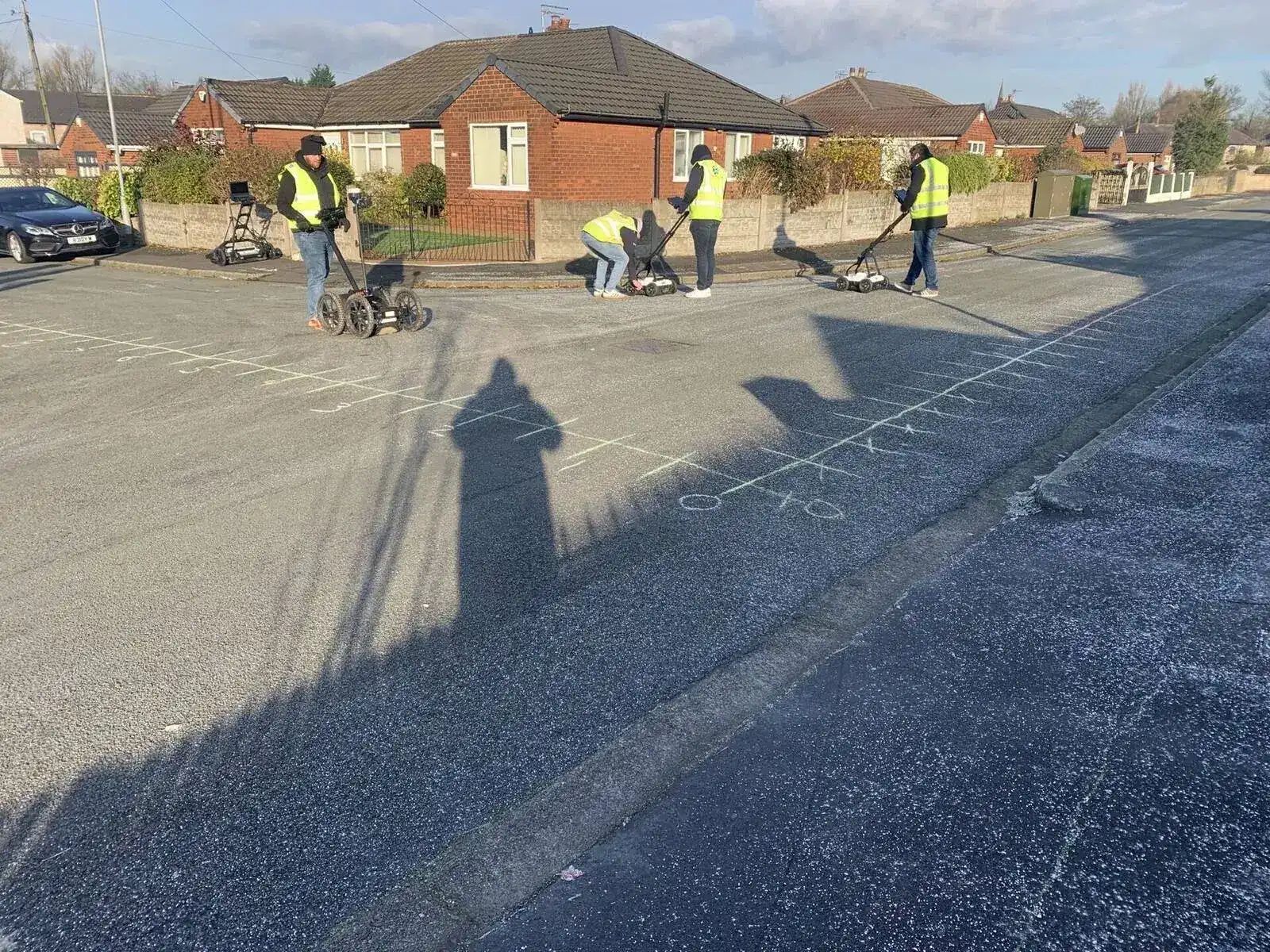 Ground penetrating radar training equipment