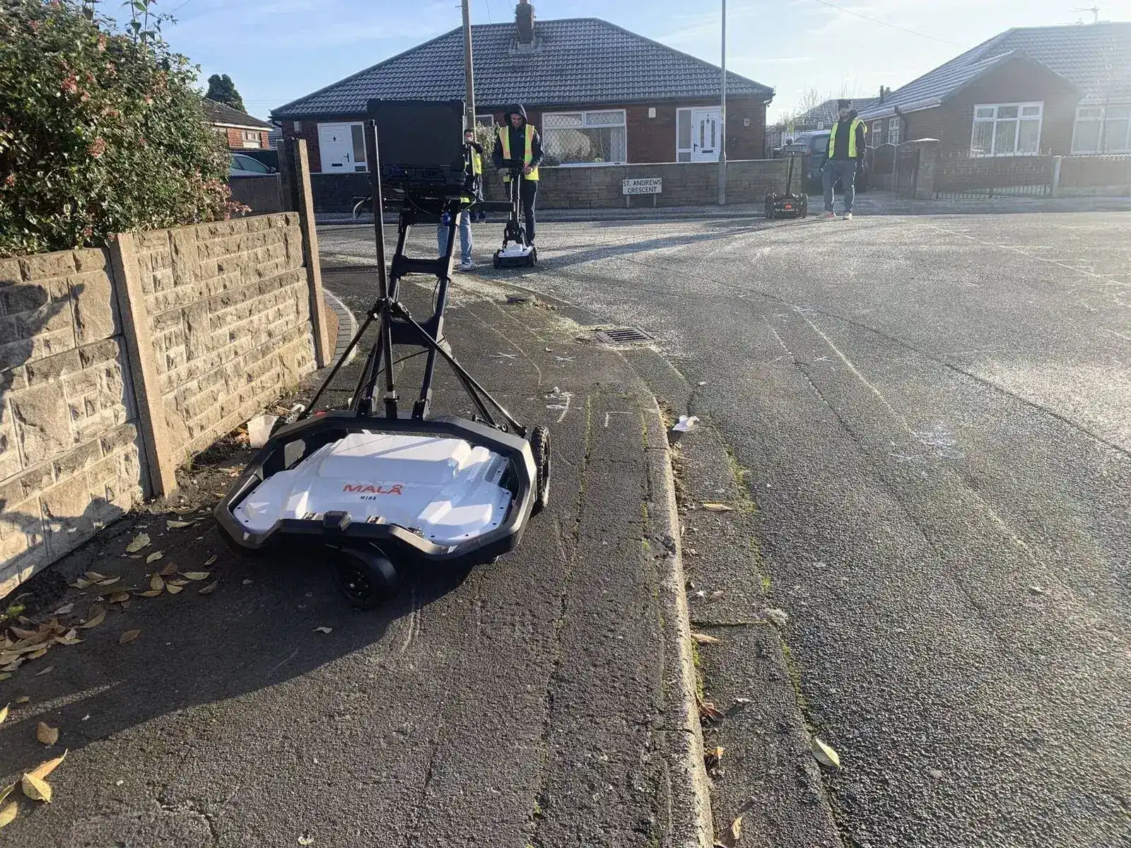 GPR data interpretation training session