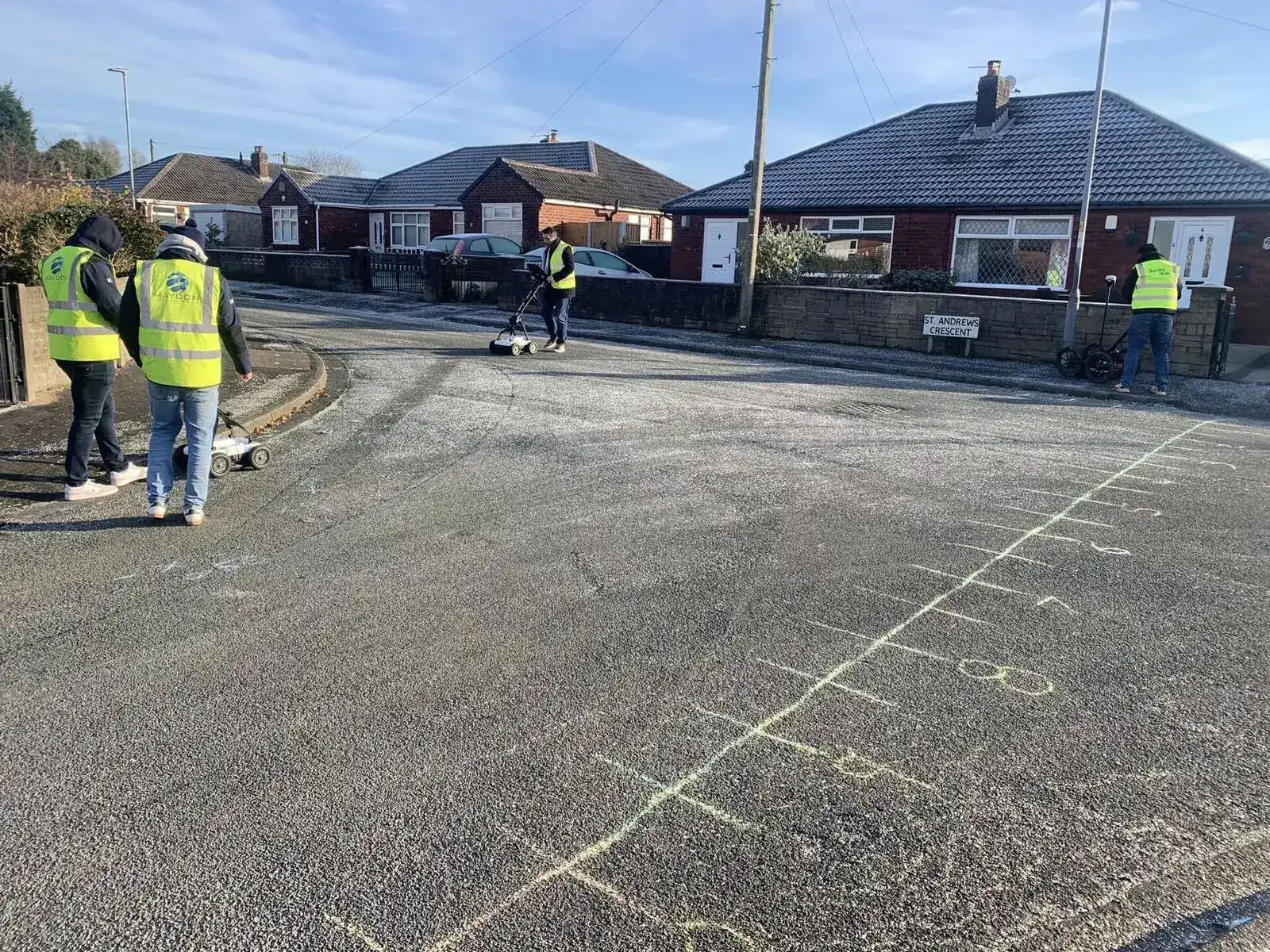Ground penetrating radar survey practical